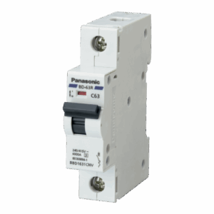 MCB 1P 63A 6kA 240VAC BBD1631CNV
