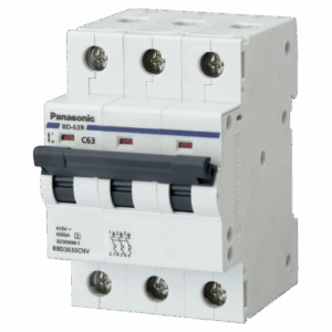 MCB 3P 63A 6kA 415VAC BBD3633CNV